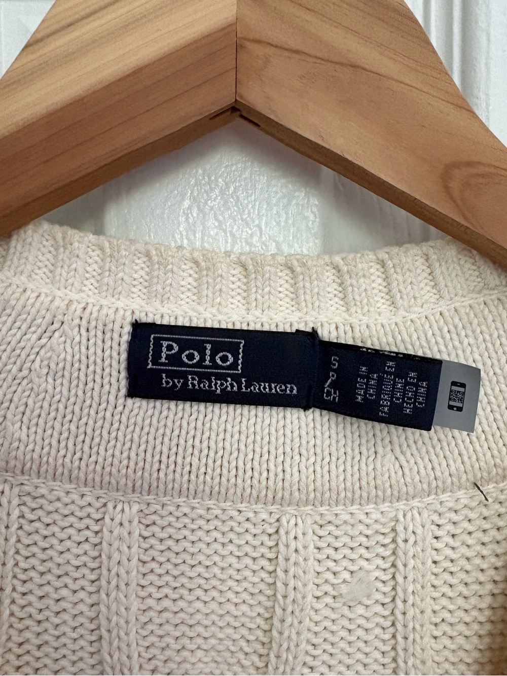 Polo Ralph Lauren The Iconic Cricket Sweater, Size S - Picture 6 of 7